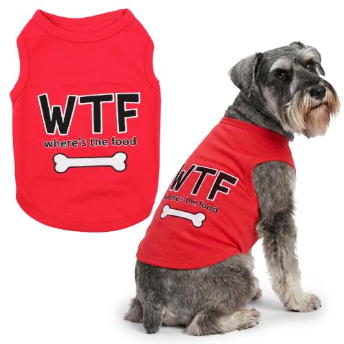 Dog Shirt 100% Cotton Shirts for Large Dogs (2XL(25-40lbs))