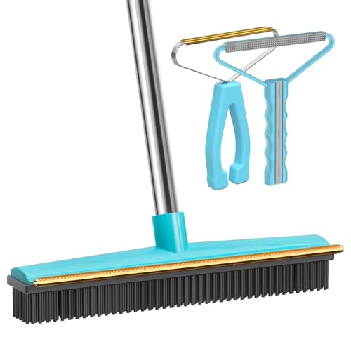 Carpet Rake 60" Long Handle (Blue / PRO Combo 3)