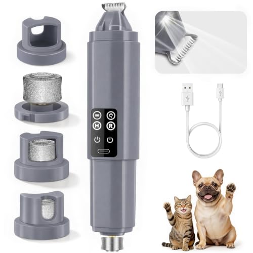 Dog Nail Grinder Quiet (Grayish Blue)
