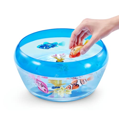 Robo Fish Robotic Swimming Fish (Pink + Golden / 2 Piece Set / Series 3)