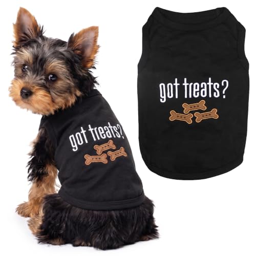 Dog Shirt 100% Cotton Shirts for Small Dogs (XS(3-5lbs))