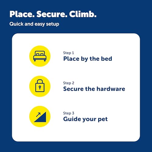 CozyUp Wooden Pet Bed Ramp (White / Ramp)