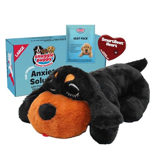 Snuggle Puppy Heartbeat Toy (Large Breed Rottie / 1 Count (Pack of 1))