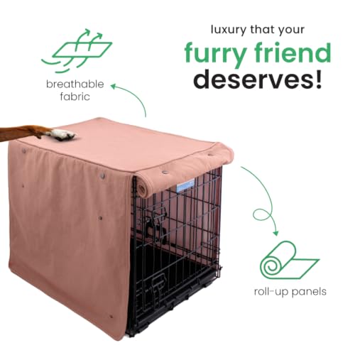 Kyoto Dog Crate Cover (Kyoto / 24.0"L x 18.0"W x 21.0"H)