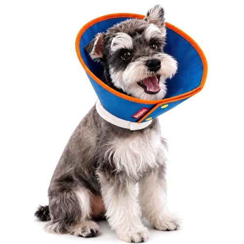 Soft Dog Cone Collar Alternative (Blue / M+)