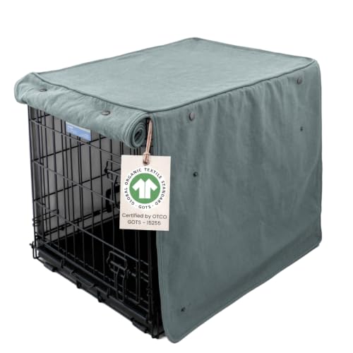 Quiet Light Dog Crate Cover (Quiet Light / 30.0"L x 19.0"W x 21.0"H)