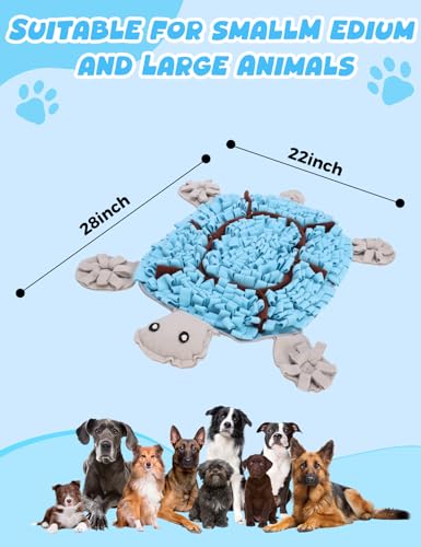 Snuffle Mat for Dogs (blue / L)