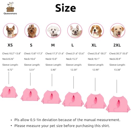 Recovery Sleeve for Dogs Front Leg (Large / Pink)
