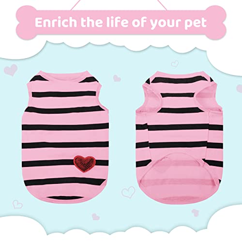 Dog Shirts for Medium Dogs (Light Pink-Vest / Medium)