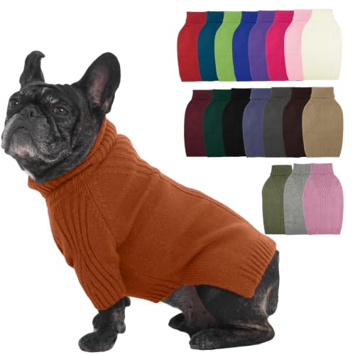 Small Dog Sweater (CaramelColor / Large)