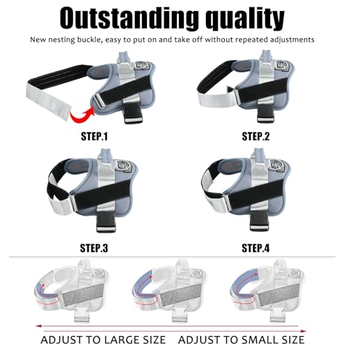 Dog Harness No (X-Large (Pack of 1) / Silver)