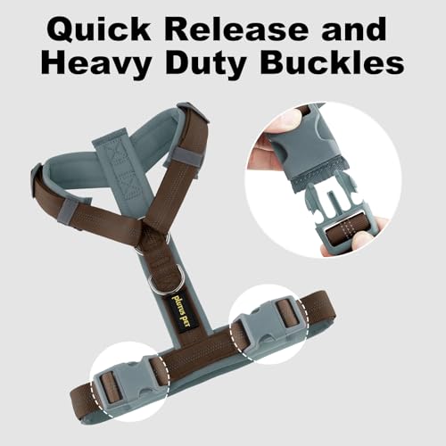 No Pull Dog Harness (S / Chocolate)