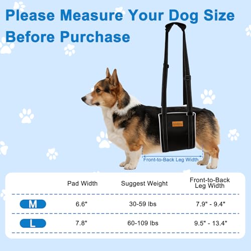 Large Dog Rear Support Sling (L)