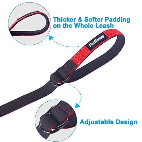 Short Dog Leash (Red / Short - 1 Pack)