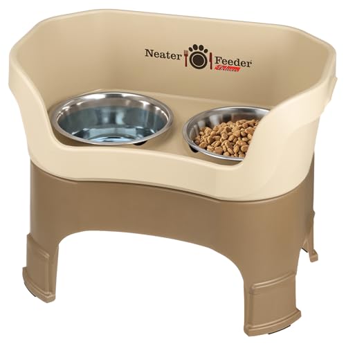 Neater Feeder Deluxe Mess (Large + Standard Bowl / Cappuccino)