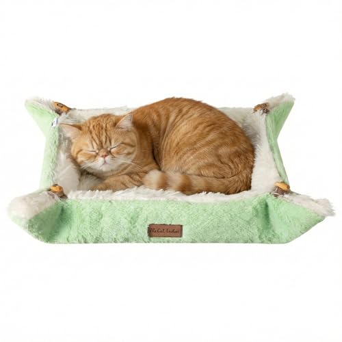 Self Warming Heated Cat Bed Mat (Light Green)