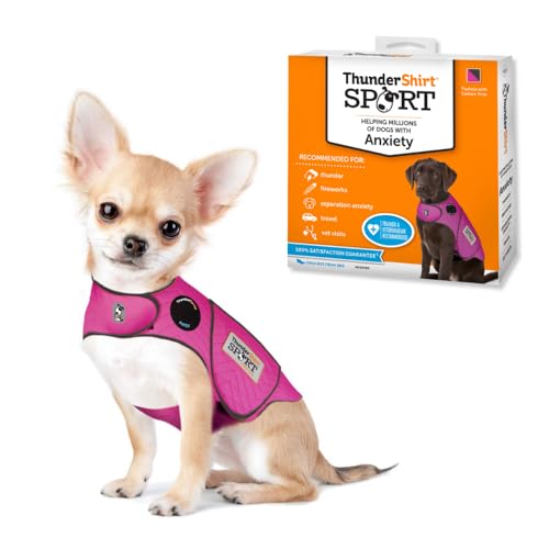 for Dogs Calming Anxiety Vest (XX-Small / Fuchsia)