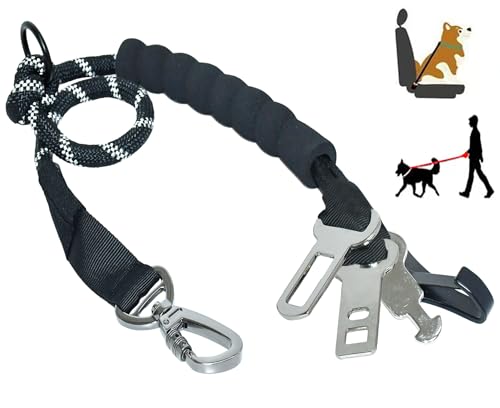 Heavy Duty Dog Car Seat Belt No (Black)