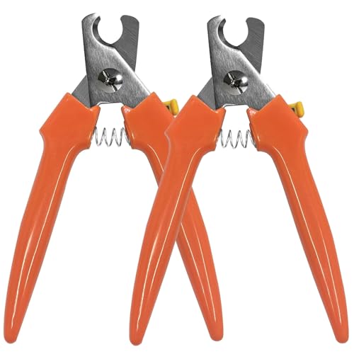 Dog Nail Trimmers 2 (Orange-2pcs)