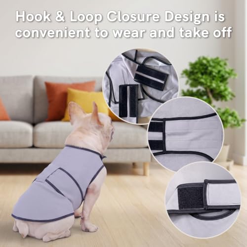 Dog Anxiety Jacket (Sky Blue / Large)