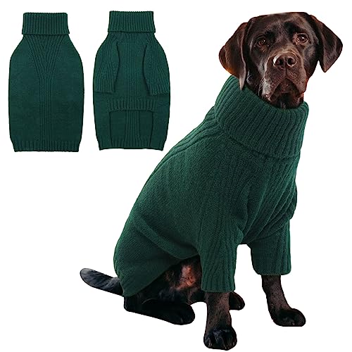 XL Dog Sweater (Green / X-Large)