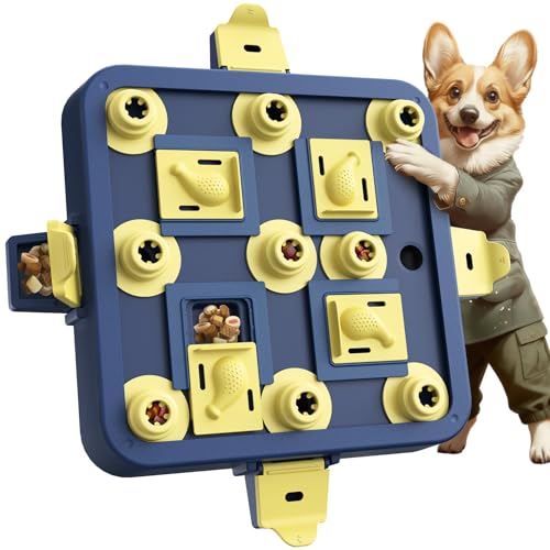 Dog Chess Puzzle Toy (LEVEL 3 IN 1 / Blue)