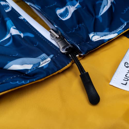 Reversible Raincoat for Dogs & Pets (Medium)