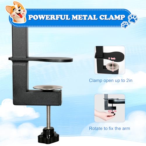Dog Grooming Table Arm with Clamp 32in (Medium)