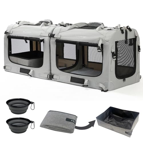 Extra Large Cat Carrier Soft Sided (Grey-2)