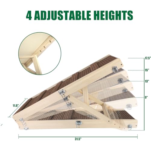 Small Dog Ramp (LGPT / 80cm/Brown)