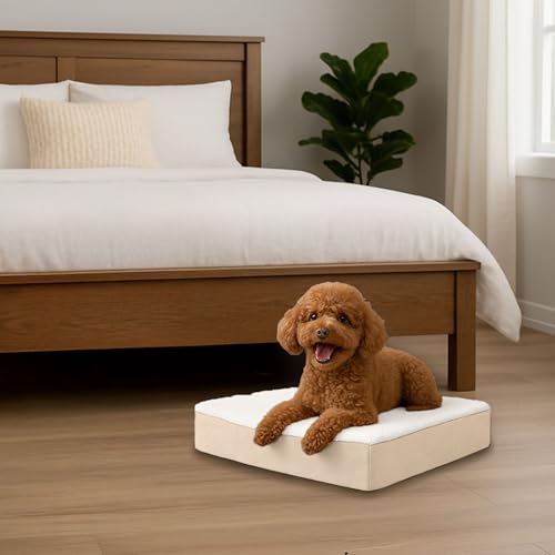 Orthopedic Dog Bed (Tan / Small)