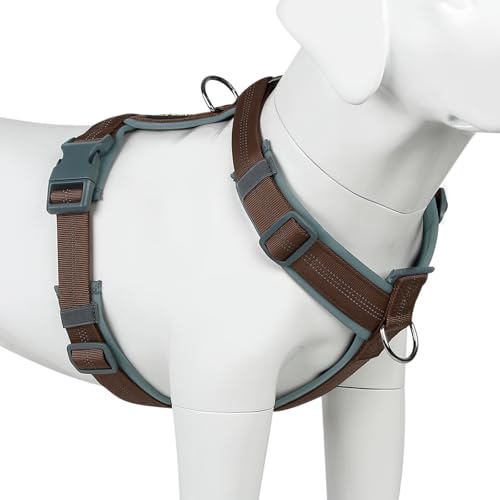 No Pull Dog Harness (S / Chocolate)