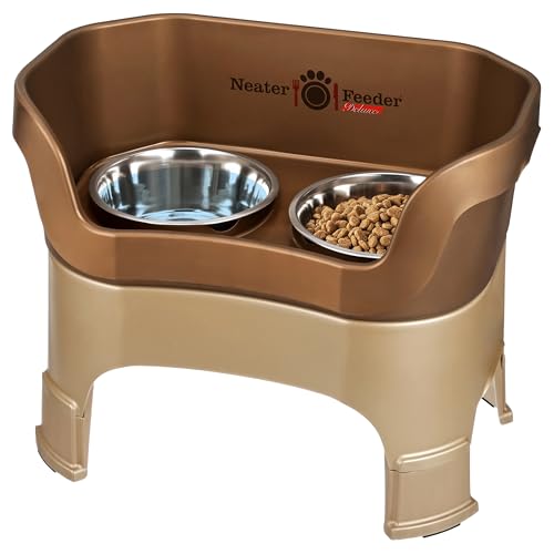 Neater Feeder Deluxe Mess (Large + Standard Bowl / Bronze)