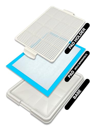 Dog Pee Pad Holder Tray (Gray)