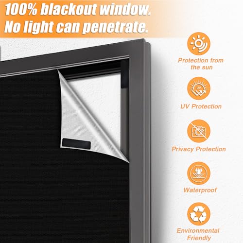 Blackout Window Cover (57"W x 157"H)