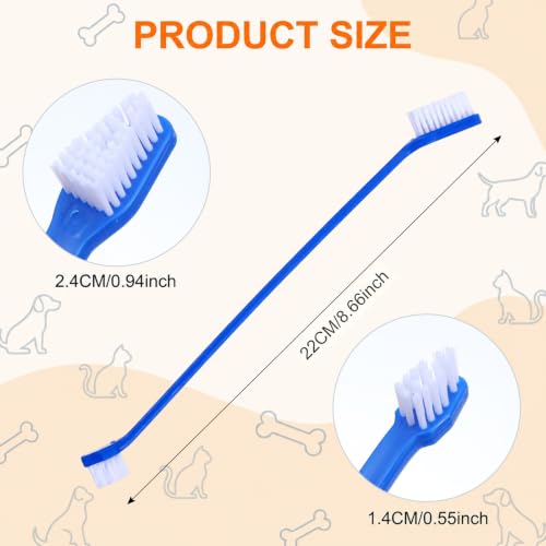 200Pcs Dog Toothbrushes (200pcs-blue)