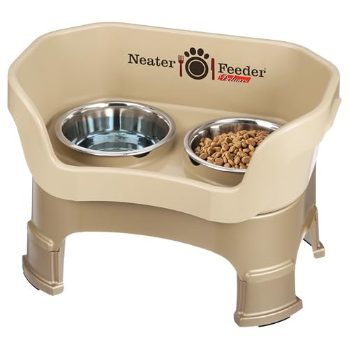 Neater Feeder Deluxe Mess (Medium + Standard Bowl / Cappuccino)