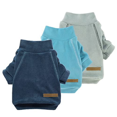 3 Pack Classic Fleece Sweater (XX-Large / Blue-Grey-Navy)