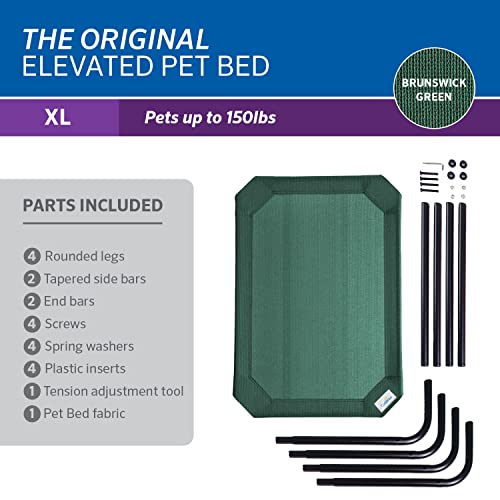 Original Elevated Dog Bed (X-Large Dog Bed / Brunswick Green)