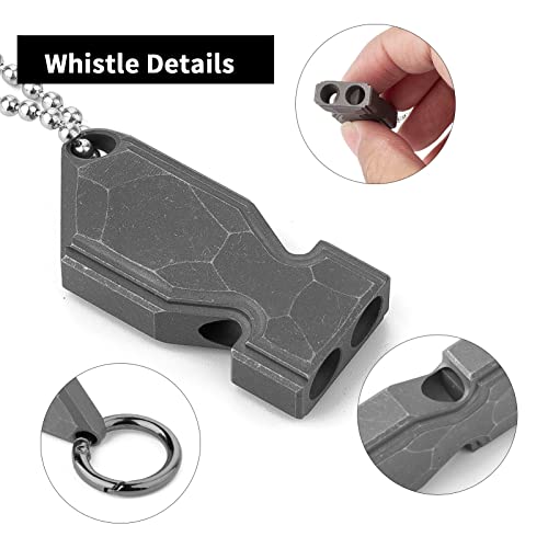 Titanium Emergency Whistle (EDC-1pc)