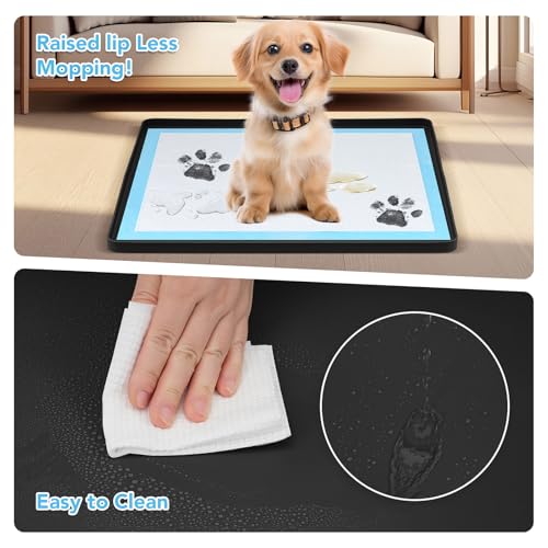 Pee Pad Holder for Dogs (Black)
