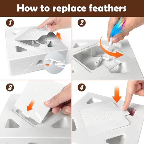 Interactive Cat Toy (White / Normal)