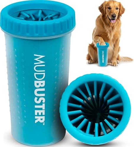 MudBuster Large Dog Paw Cleaner (Blue / Large)