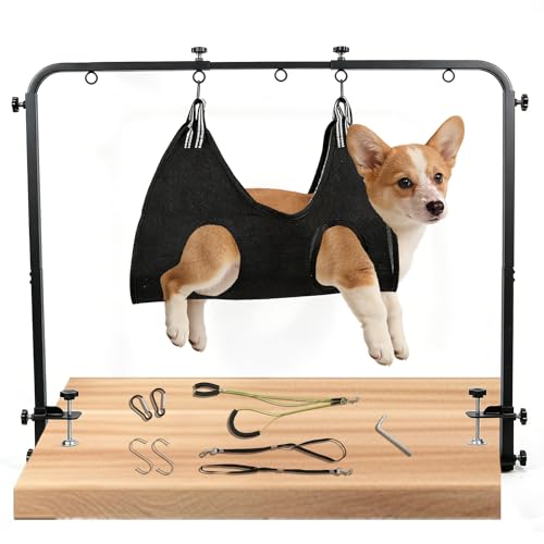 Dog Grooming Table Arm with Clamps