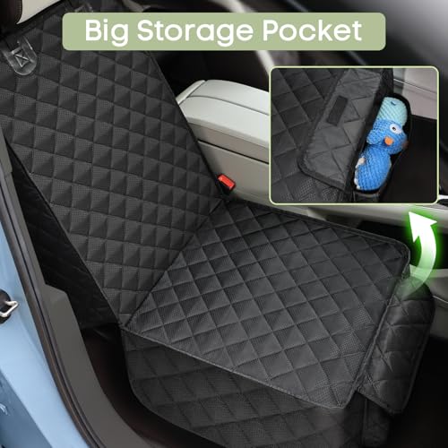 Front Seat Cover for Dogs with Side Flaps