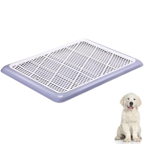 Dog Pee Pad Holder Tray with Mesh Potty Training (25.59 x 18.90 Inch)