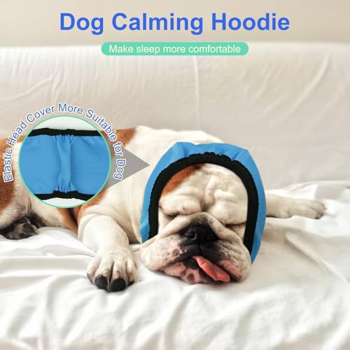 Dog Ear Muffs Noise Protection (L / Lake Blue)