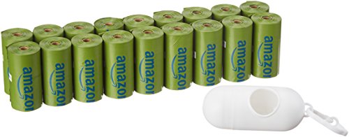 Premium Leak Proof Dog Poop Bags with Dispenser and Leash Clip (270 Bags)