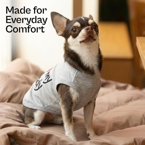 Dog Shirt 100% Cotton Shirts for Medium Dogs (Medium (8-12lbs))