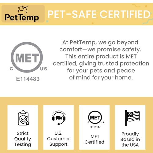Upgraded Pet Heating Pad (Brown / XL: 31.5" x 23.4")